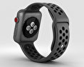 Apple Watch Series 3 Nike+ 38mm GPS Space Gray Aluminum Case Anthracite/Black Sport Band 3Dモデル