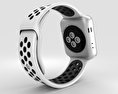 Apple Watch Series 3 Nike+ 38mm GPS Silver Aluminum Case Pure Platinum/Black Sport Band Modelo 3D
