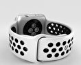 Apple Watch Series 3 Nike+ 38mm GPS Silver Aluminum Case Pure Platinum/Black Sport Band 3Dモデル