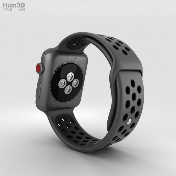 Apple Watch Series 3 Nike+ 42mm GPS Space Gray Aluminum Case