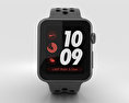 Apple Watch Series 3 Nike+ 42mm GPS Space Gray Aluminum Case Anthracite/Black Sport Band 3D-Modell