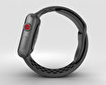 Apple Watch Series 3 Nike+ 42mm GPS Space Gray Aluminum Case Anthracite/Black Sport Band 3Dモデル