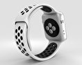 Apple Watch Series 3 Nike+ 42mm GPS Silver Aluminum Case Pure Platinum/Black Sport Band Modèle 3d