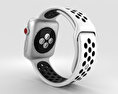 Apple Watch Series 3 Nike+ 42mm GPS Silver Aluminum Case Pure Platinum/Black Sport Band 3Dモデル