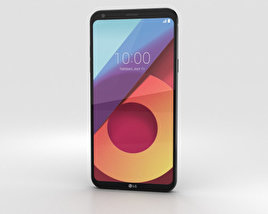 LG Q6 Black 3D 모델 