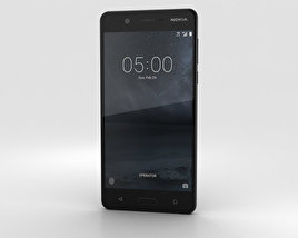 Nokia 5 Matte Black 3D model