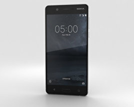 Nokia 5 Silver 3D模型