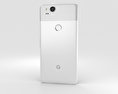 Google Pixel 2 Clearly White 3D 모델 