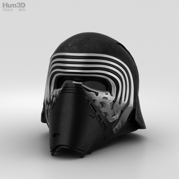 Kylo Ren Helmet 3D model