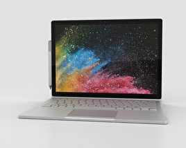Microsoft Surface Book 2 13.5-inch 3D-Modell