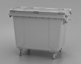 Large Garbage Container 3d model