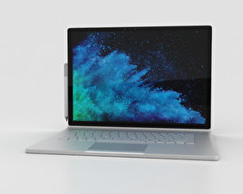 Microsoft Surface Book 2 15-inch 3D model