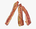 Bacon frit Modèle 3d
