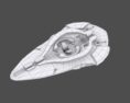 Luminaris Starship Free 3D model