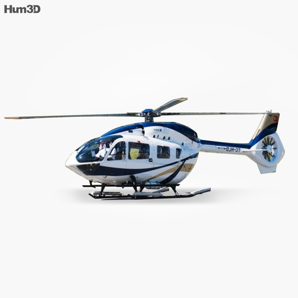 Eurocopter H145 Modello 3D
