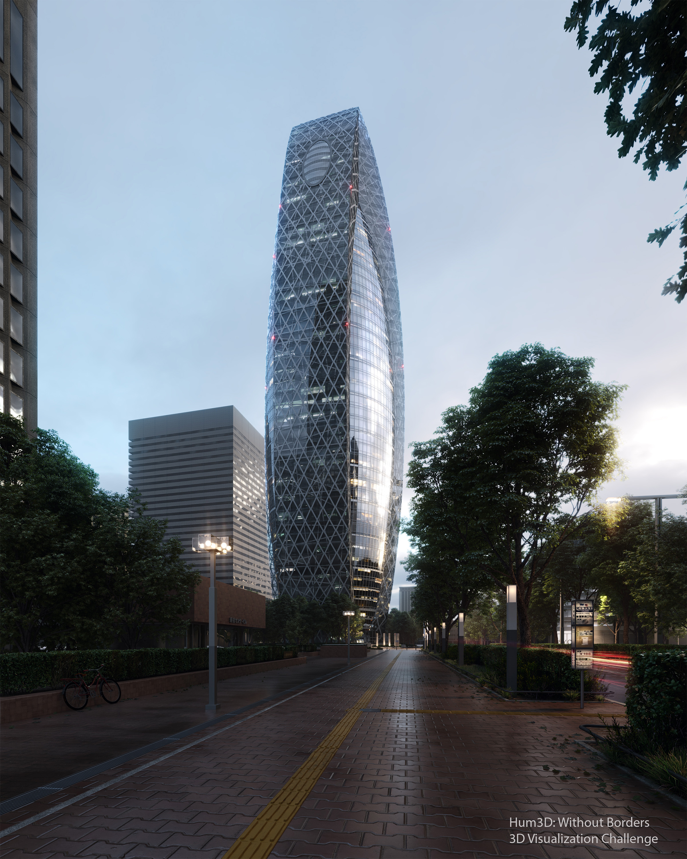 Mode Gakuen Cocoon Tower (Tokyo) by Todor Vladev