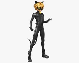 Chat Noir 3D-Modell