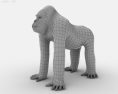 Gorilla Low Poly 3d model