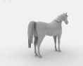 Horse Low Poly Modelo 3D