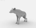 Hyena Low Poly 3D-Modell