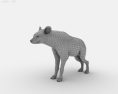 Hyena Low Poly Modèle 3d