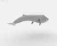 Blue whale Low Poly 3D 모델 
