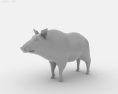 Boar Low Poly 3D模型