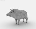 Boar Low Poly 3D 모델 