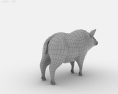 Boar Low Poly 3D-Modell