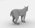 Bobcat Low Poly 3D 모델 