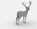 Deer Low Poly Modello 3D