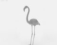 Flamingo Low Poly 3D 모델 