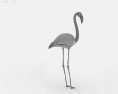 Flamingo Low Poly 3Dモデル