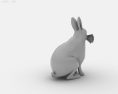 Hare Low Poly 3Dモデル