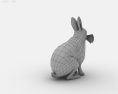 Hare Low Poly 3d model