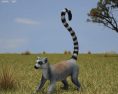 Lemur Low Poly Modelo 3d