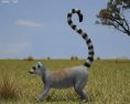 Lemur Low Poly Modello 3D