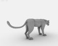 Leopard Low Poly 3D-Modell