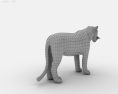 Lioness Low Poly 3D 모델 