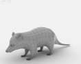 Opossum Low Poly 3D 모델 