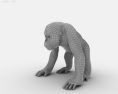 Orangutan Low Poly 3D模型