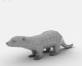 Otter Low Poly 3D 모델 