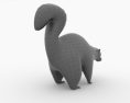 Skunk Low Poly Modello 3D