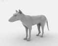 Thylacine Low Poly Modello 3D