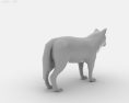 Wolf Low Poly 3D 모델 