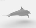 Common Bottlenose Dolphin Low Poly Modèle 3d