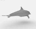 Common Bottlenose Dolphin Low Poly Modelo 3d