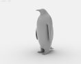 Emperor penguin Low Poly Modelo 3d