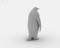 Emperor penguin Low Poly Modello 3D