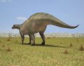Iguanodon Low Poly Modelo 3D